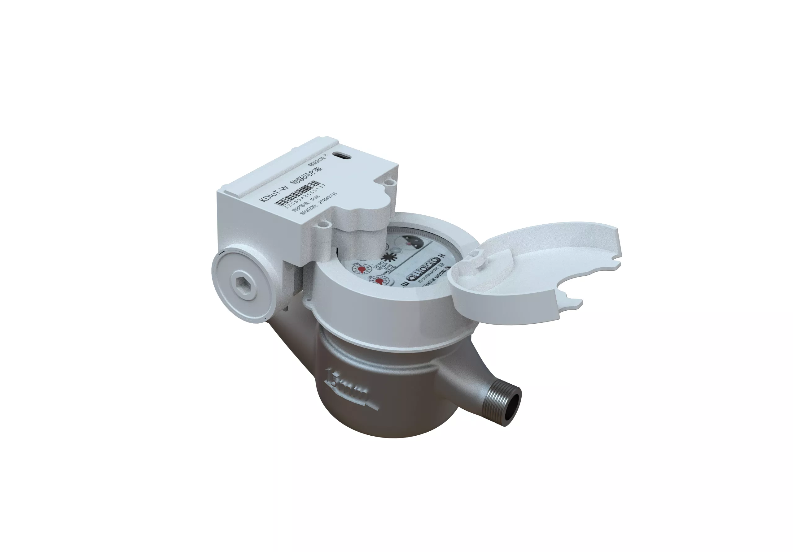 Dry‑type IoT Water Meter（Đồng hồ nước IoT kiểu khô ）-LXSY-FW 304 Stainless Steel
